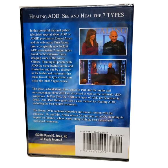 Healing ADD DVD Program 7 Types Explained & Natural Treatments with Bonus Q&A - Picture 3 of 4